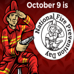SentryProtect's tweet photo. It’s Fire Prevention Day. If you need to use a fire extinguisher remember the word PASS – Pull the pin out of the handle; Aim nozzle at the base of the fire; Squeeze the handle with one hand; Sweep the nozzle side to side and front to back until fire is out.  #FirePreventionDay https://t.co/Jr5xQtnKxy