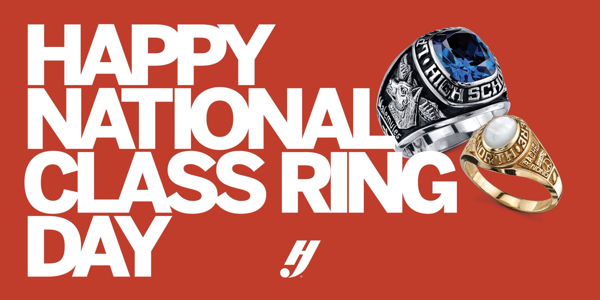 herffjones's tweet photo. Happy #NationalClassRingDay! Order your #HJClassRing by October 16th to receive in time for the holidays! https://t.co/IoI02VESxC
#classringday #herffjones https://t.co/07uxw90p8n