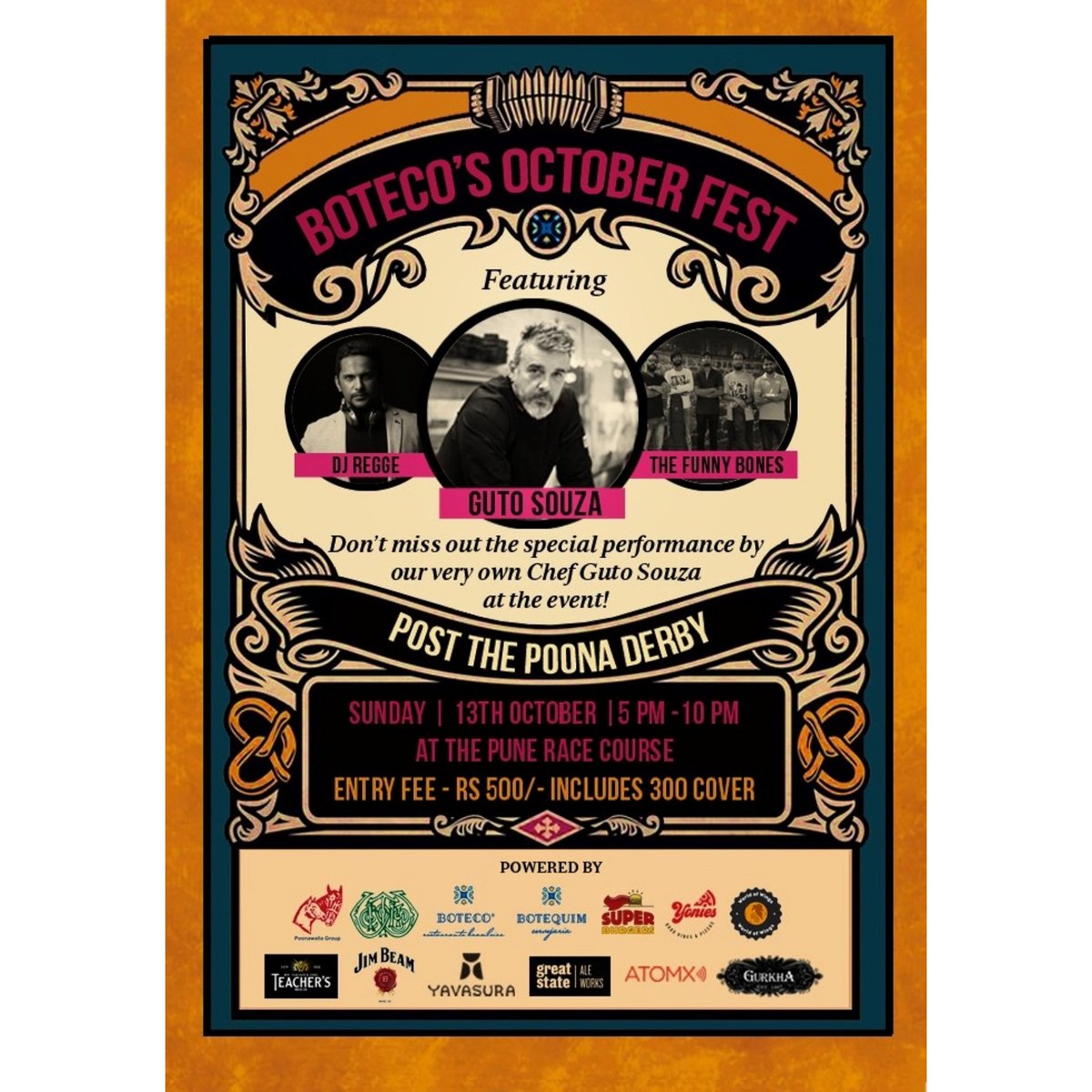 AtomX_Cashless's tweet photo. Beginning our favourite month full of #beerfestivals with Boteco - Restaurante Brasileiro #OctoberFest this Sunday! 
Enjoy the very well stocked bar with the #AtomX #Cashless Card to just #TapNPay !
Afterall what is a beer festival if not cashless!
#NFC #GoCashless #Pune https://t.co/Yk6CA5IyeA