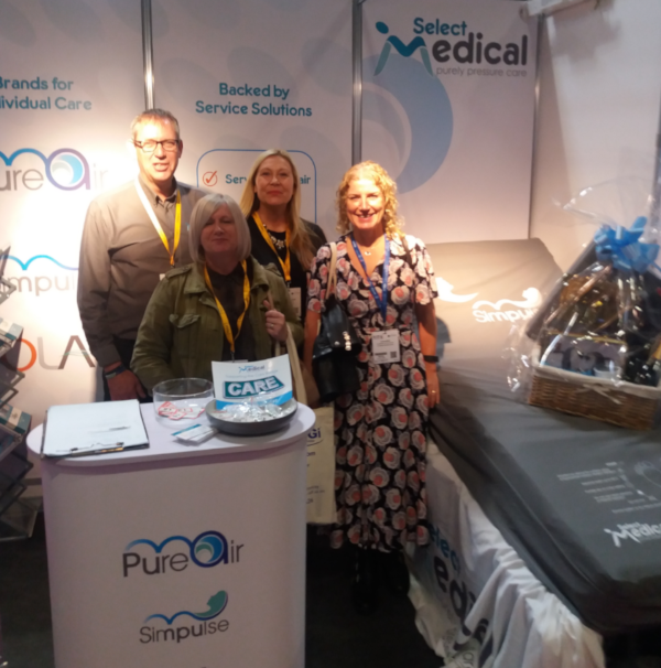 selectmedicalc3's tweet photo. It's busy, busy, busy here on Stand G35. Pop by for a free goody bag, to enter our raffle and to find out about our Simpulse range of pressure relieving mattresses.
#thecareshow #powerofcare #careshow19 #simpulse #stopthepressure https://t.co/80JGTs6FxY