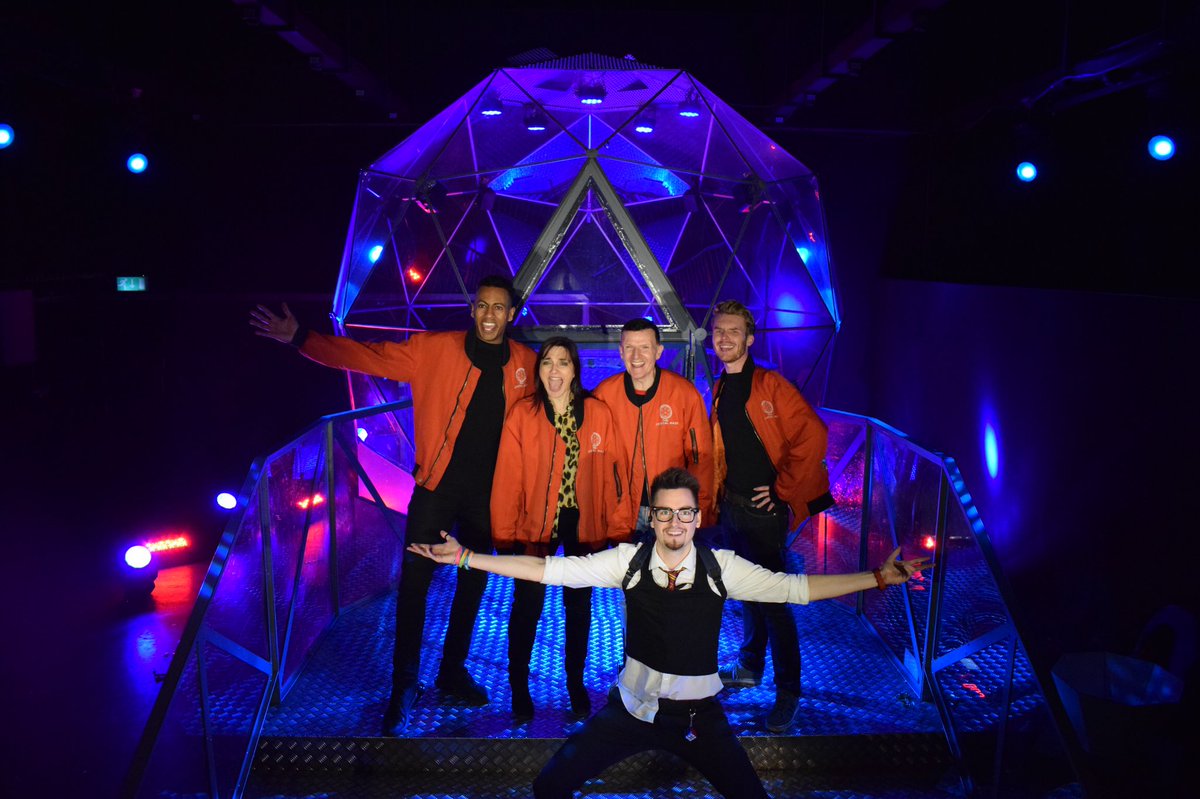 trowie's tweet photo. Thanks to @CrystalMazeHQ for hosting @BBCRadioManc - find out how @kylewalker115 @Radio_Gaz @michellea951 got along in the maze at 3.15pm #startthefans https://t.co/SokR2tdh4J https://t.co/OzGDKGPGtr