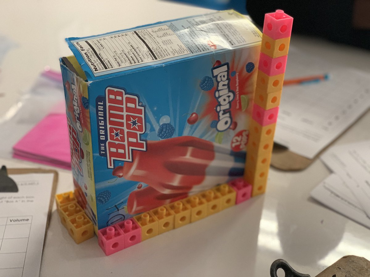 blwright2nd's tweet image. Exploring volume using cubic units with our everyday food choices. @meadowlarkws