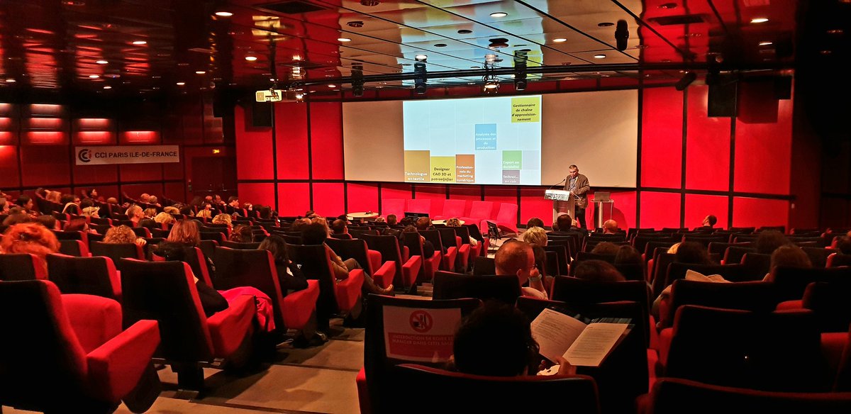 EUBlueprintSkills S4TCLF (@skills4tclf) on Twitter photo At the Paris event "Le numérique: une opportunité pour la transformation de la filière Textiles-Mode-Cuirs" organised by our project partner <a href="/EDEC_TMC/">Textiles Mode Cuirs</a>, #RobSenden from #IVOC presents the development of occupations and skills needs in Europe to French #TCLF stakeholders. #S4TCLF At the Paris event "Le numérique: une opportunité pour la transformation de la filière Textiles-Mode-Cuirs" organised by our project partner <a href="/EDEC_TMC/">Textiles Mode Cuirs</a>, #RobSenden from #IVOC presents the development of occupations and skills needs in Europe to French #TCLF stakeholders. #S4TCLF
