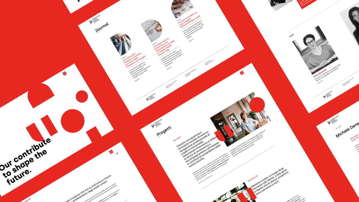 quattrolinee's tweet photo. We created a new visual identity for Fondazione Carlo Denegri Social Venture using colorful and solid shapes to represent their ideas of contamination, dialogue and philanthropy.

#visualidentity #fondazionedenegri https://t.co/kKW6cuwzXN