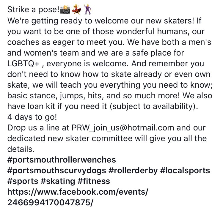 Portsmouth Wenches (@rollerwenches) on Twitter photo 