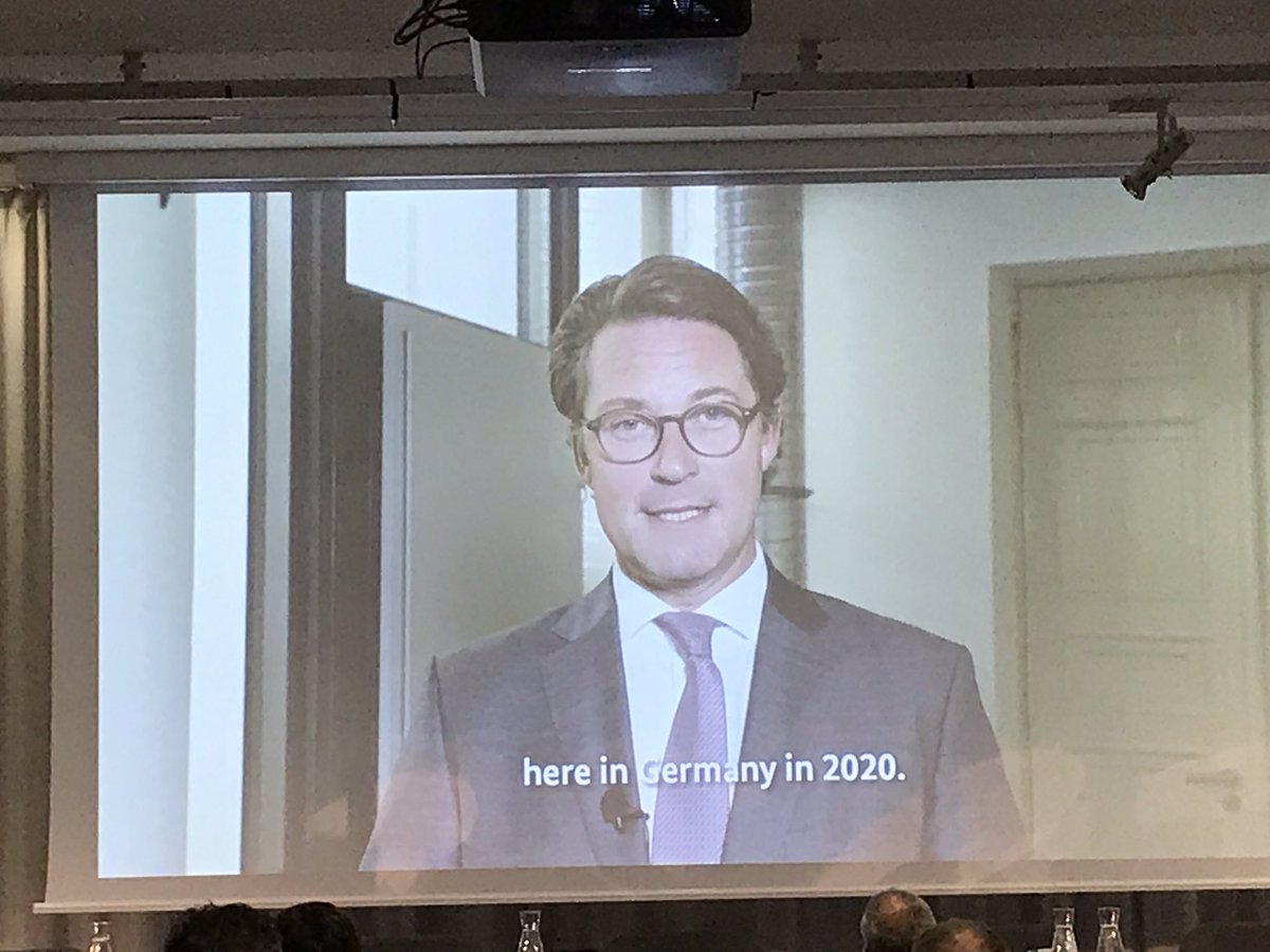 lvmfi's tweet image. Federal Minister of Transport and Digital Infrastructure @AndiScheuer welcomed the Digital Transport Days to Leipzig, Germany, in 2020. #DigitalTransport