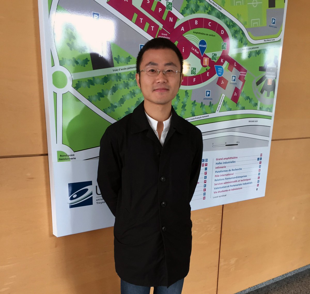 JGuyTroyes10's tweet photo. Dans cadre accueil Délégation #UTSEUS ce 9 octobre, avons eu plaisir faire découvrir l'@UTTroyes à C. DAI, coordinateur des 3 programmes internationaux: “TC4” / Branche-Master “International engineering” / “Language, Culture and Innovation for Entrepreneurship” #UTTInternational https://t.co/p6u8zO8c3S