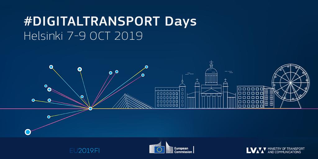 ISENSE_GROUP's tweet photo. Our #GiannisKanellopoulos participated in the 3⃣rd Plenary Meeting of #DTLF that was part of the #DigitalTransportDays 2019, #Helsinki 🇫🇮. A great chance to participate in the formulation of the future of freight #transport in #Europe with #FEDeRATED and #FENIX projects. https://t.co/uCzC7dRsXr