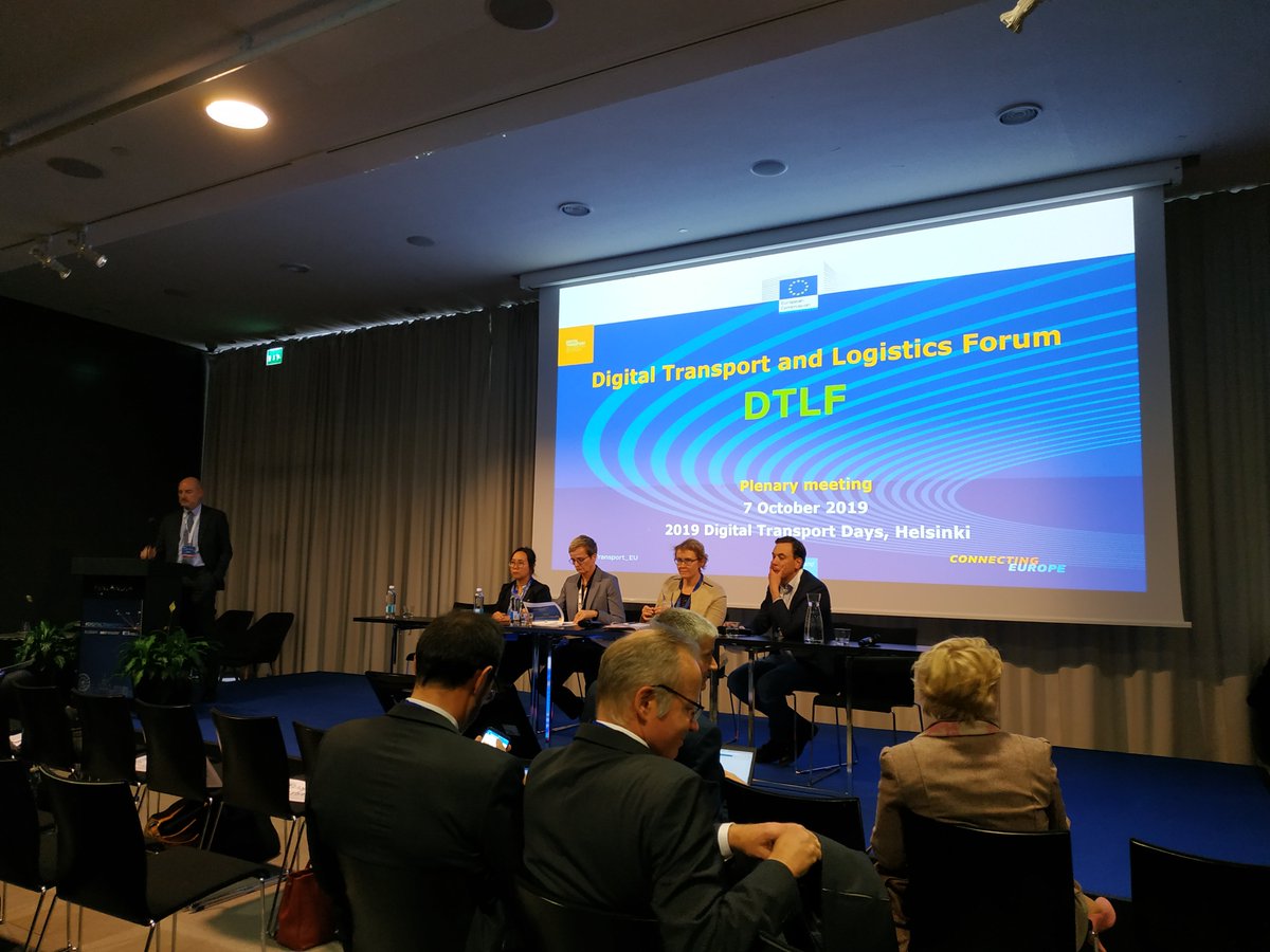 ISENSE_GROUP's tweet photo. Our #GiannisKanellopoulos participated in the 3⃣rd Plenary Meeting of #DTLF that was part of the #DigitalTransportDays 2019, #Helsinki 🇫🇮. A great chance to participate in the formulation of the future of freight #transport in #Europe with #FEDeRATED and #FENIX projects. https://t.co/uCzC7dRsXr
