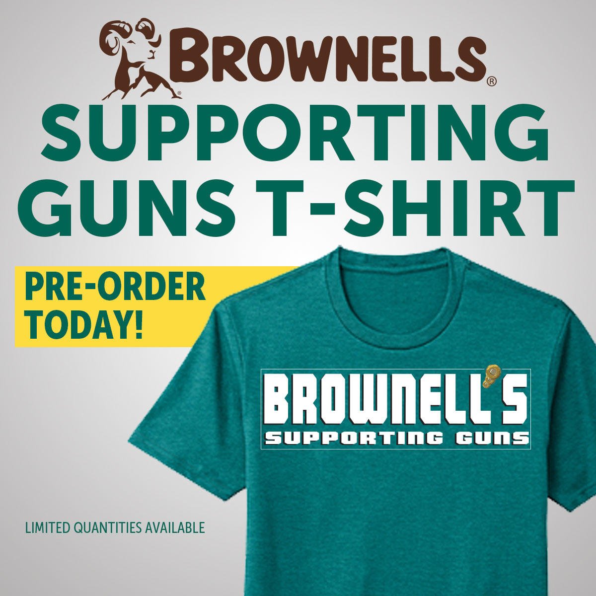 BrownellsInc's tweet image. Here at Brownells, well… we aren’t Dick’s. We UNAPOLOGETICALLY support the Second Amendment and all guns – including the AR15. Search "Brownells Shirts" on site!

#brownells #guns #notdicks