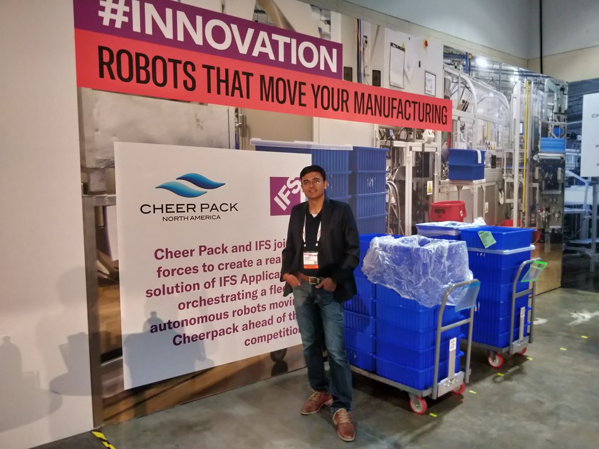 MacDharmesh's tweet image. Robots are changing the face of manufacturing, even complex functions. Embrace automation with cool #innovation #IFSWoCo19 #IFSWOCO2019