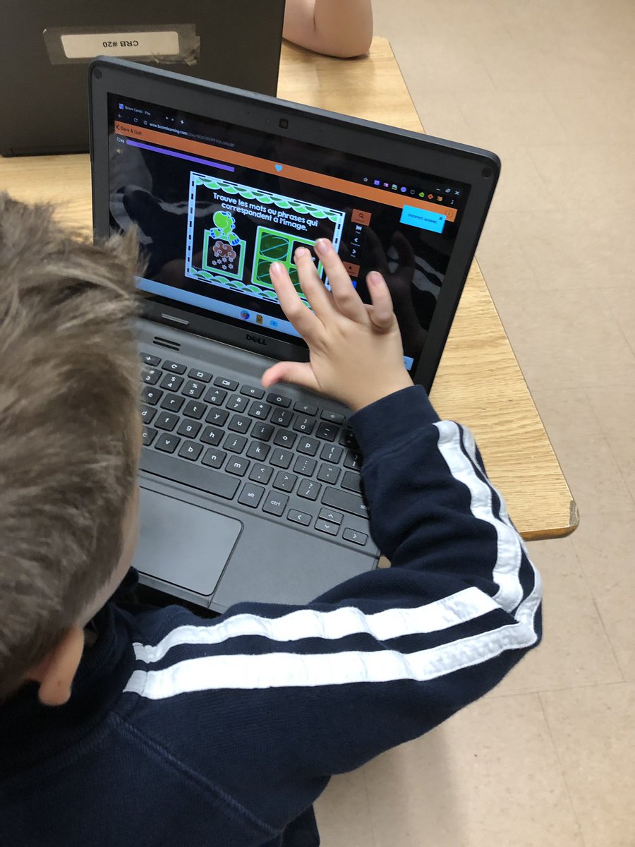 ealey_jenn's tweet photo. Using Boom cards to review French vocabulary. #EmmaKingES https://t.co/YqGbCkvZ3O