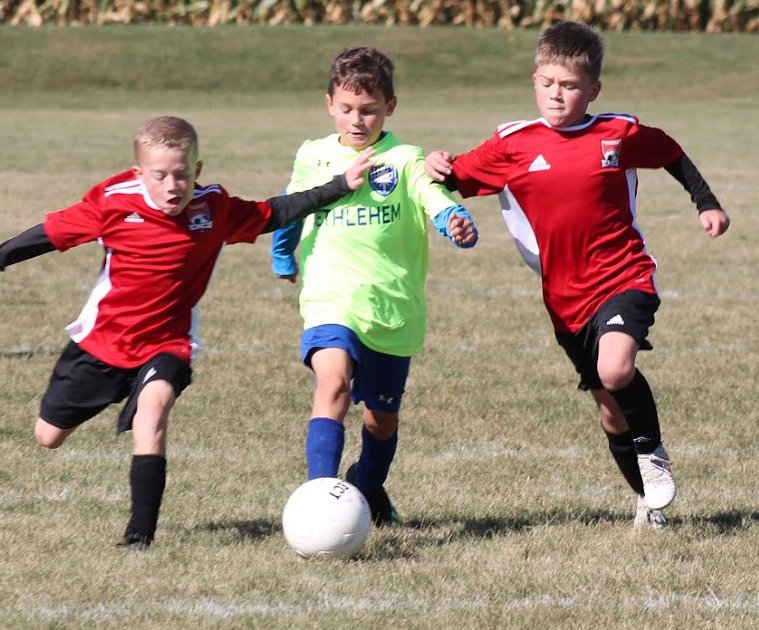 bethlehemSC's tweet photo. BSC U9 Blue Eagles best ENCO 3-0 at home this weekend... Tommy 2 goals and Gavin 1 goal #bscproud https://t.co/Ae6Pk9bbfD