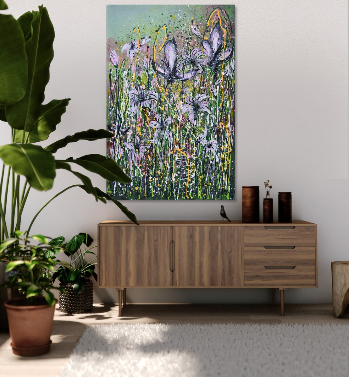 MistyLady4's tweet photo. https://t.co/R9S9pPVJUD #wildflowers #landscape #modern #splash #dripart #pollock #SaveEarh #abstractpainting https://t.co/6zpPUfEB95