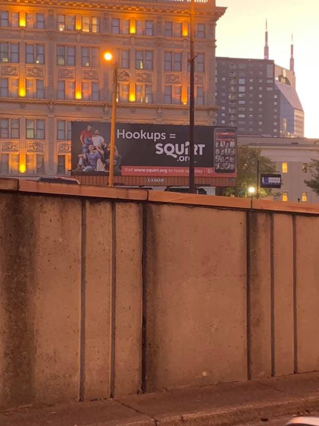 Prowtography's tweet photo. @KySportsRadio I think Katina Powell would approve of this new billboard that’s in downtown Nashville today. #ToTheCeiling https://t.co/YIy6RLrW3Y
