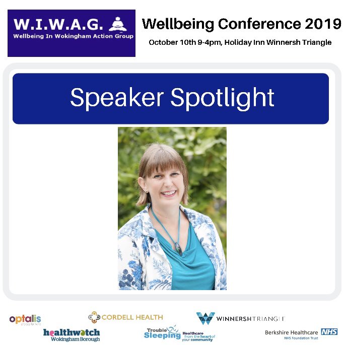 #speakerspotlight - <a href="/AndreaDetchon/">Andrea Oracle Card Readings</a> will be running a laughter yoga session. Hahaha heeheehee hohoho - this is sure to be a popular choice for the after lunch spot!