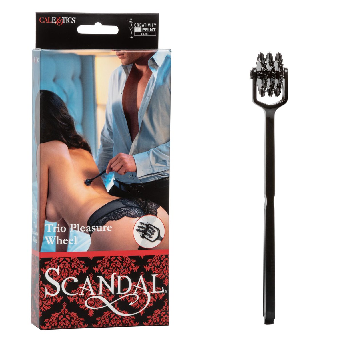 taboo_ac's tweet photo. Scandal Trio Pleasure Wheel from California Exotic Novelties. Indulge in thrilling pleasure with the beautiful Scandal Trio Pleasure Wheel, a teasing pleasure wheel with three 22 point wheels. Made from a heavy duty, https://t.co/12g5rJnHZ8