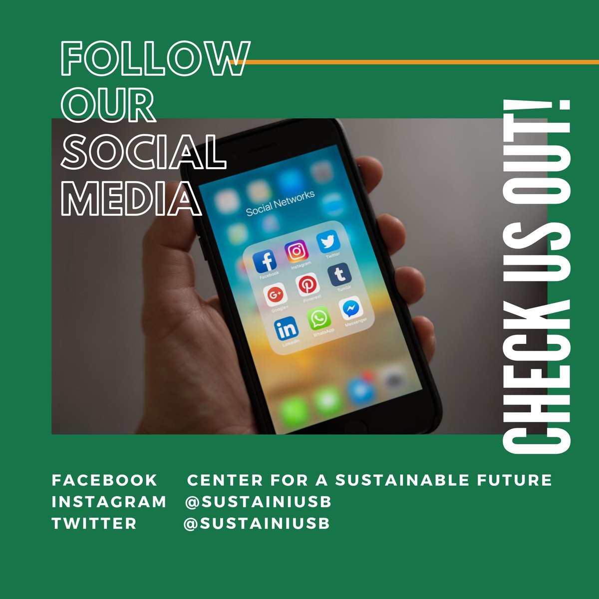 SustainIUSB's tweet photo. Check out our other social media accounts to keep updated! https://t.co/2g1PLSg5Bl