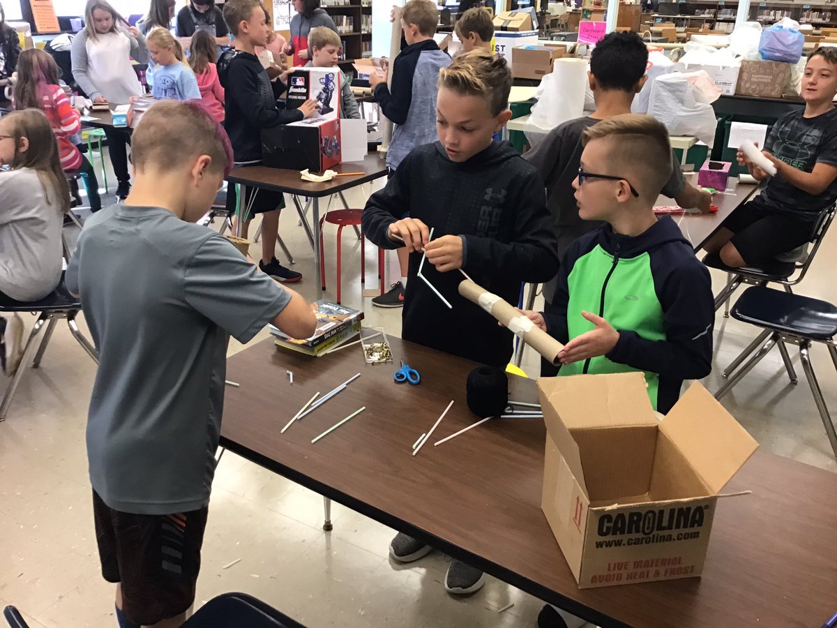 SAES Bergstrom Library Media Center tweet media