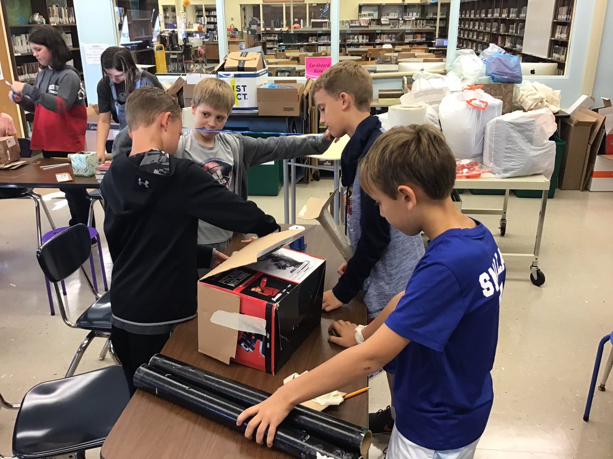 SAES Bergstrom Library Media Center tweet media