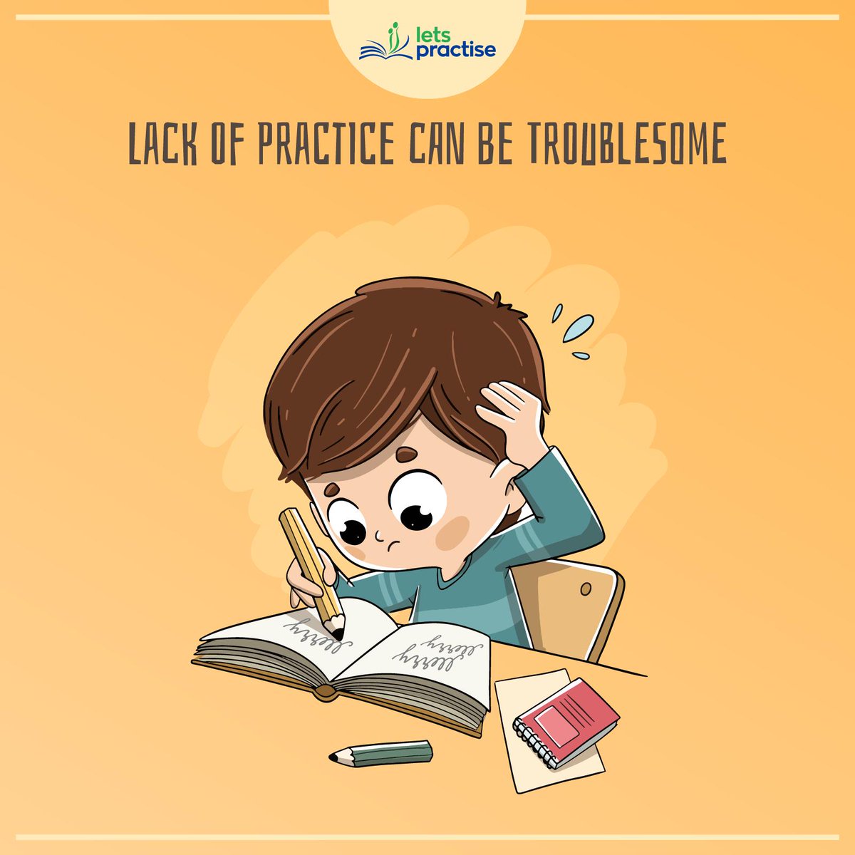 letspractise's tweet image. Difficulty in understanding the concepts, bad handwriting, poor flow of thoughts, difficulty in writing long answers and more, could affect your child&apos;s results.

Download the app: bit.ly/LetsPractiseApp

#LetsPractise #PracticeApp #RevisionApp #CBSE #SSC #ICSE #IGCSE