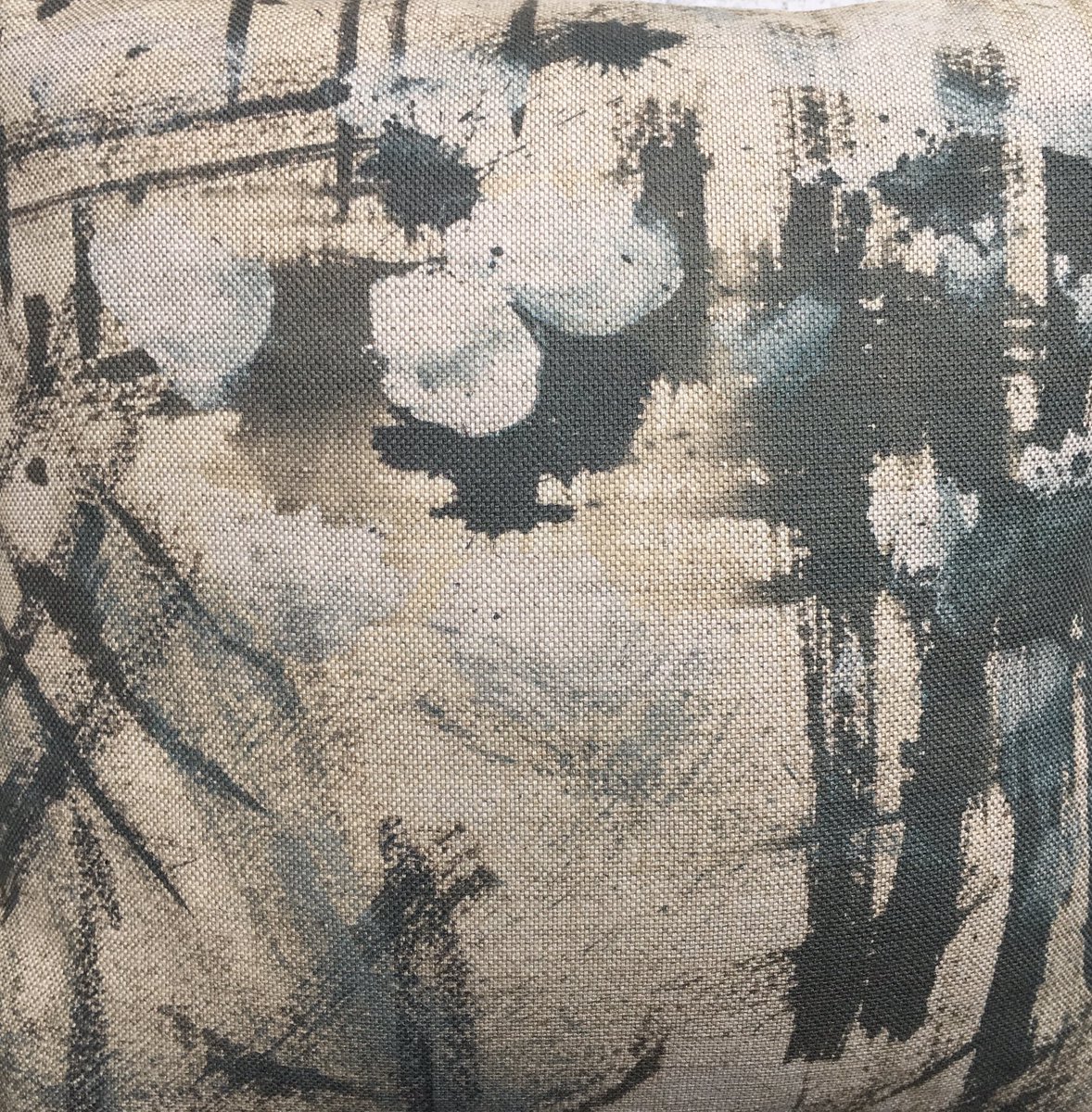 New #linen #abstract #Japanese #ceramic inspired #cushions,