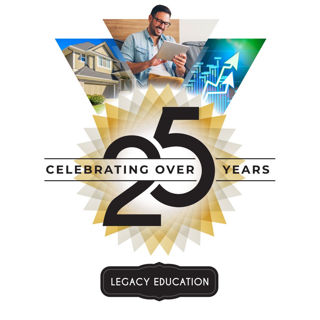 We’ve been pursuing our passion and purpose by helping people become financially educated for over 25 years. Whatever your personal goals are with investing, we’re here to support you. Find your WHY and take action. #legacyeducation #financialeducation #findyourpassion