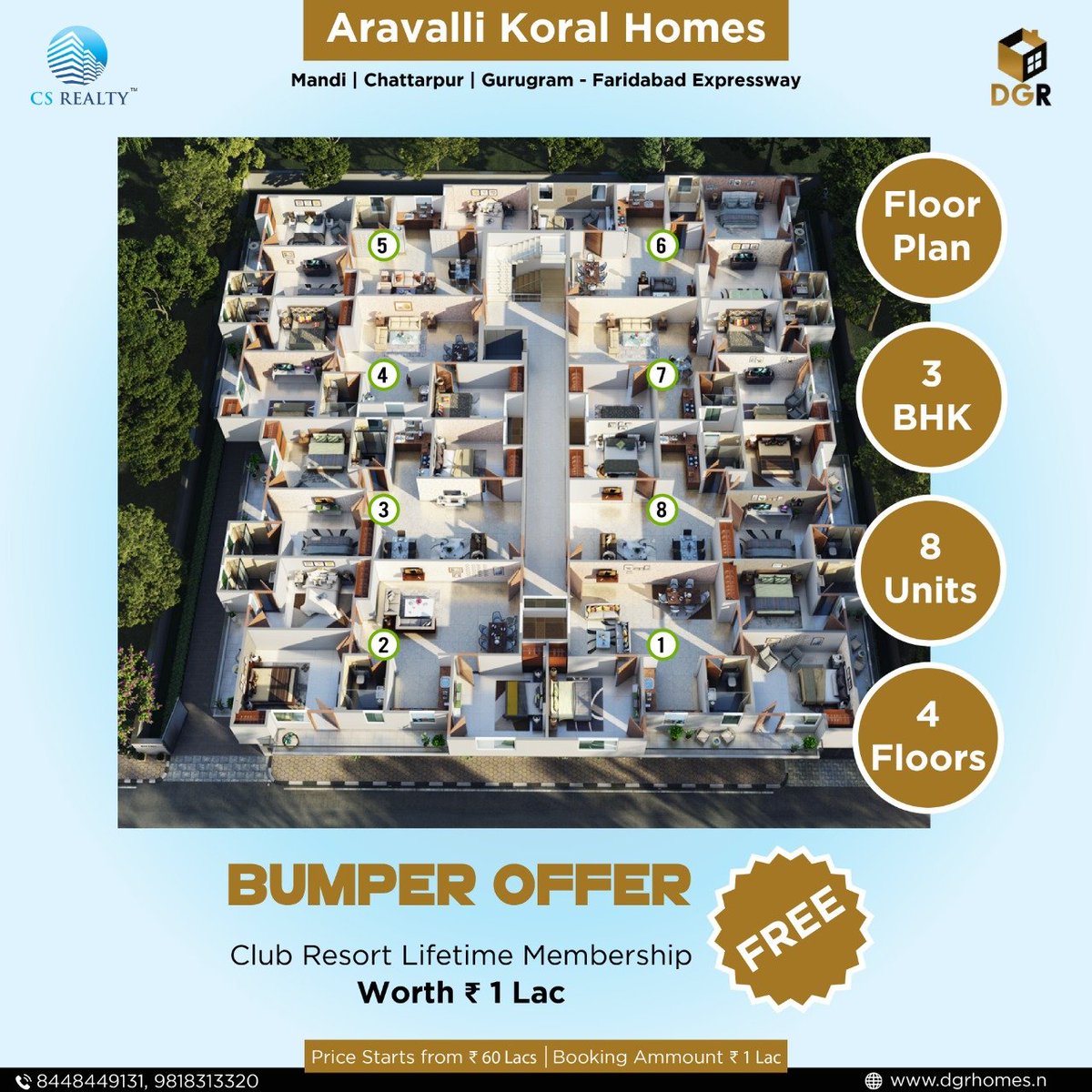 dgrhom's tweet photo. Carefully designed homes at Aravalli Koral, New Delhi.
Get Club Resort Lifetime Membership Free with every booking. 
.
To know more information call @ 9818313320
.
.
#Bumperoffer #dussehra2019 #durgapuja2019 #durgapuja #CSRealty #DGRHomes #3Bhkflat #NoGst #NoBrokerage #Newhome https://t.co/XSMGGRROoU