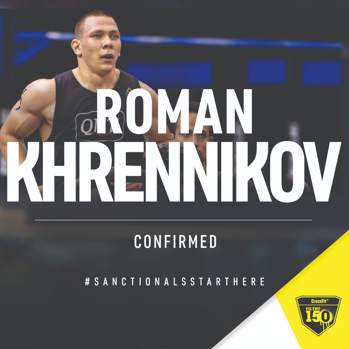 filthy150's tweet image. Roman Khrennikov is confirmed!

We are delighted that Khrennikov will make his first Sanctionals™ appearance of the 2020 season at the @filthy150  this November

We are excited to see what this Sanctionals™ champ bring to the Filthy 150 🙌
@CrossFitGames