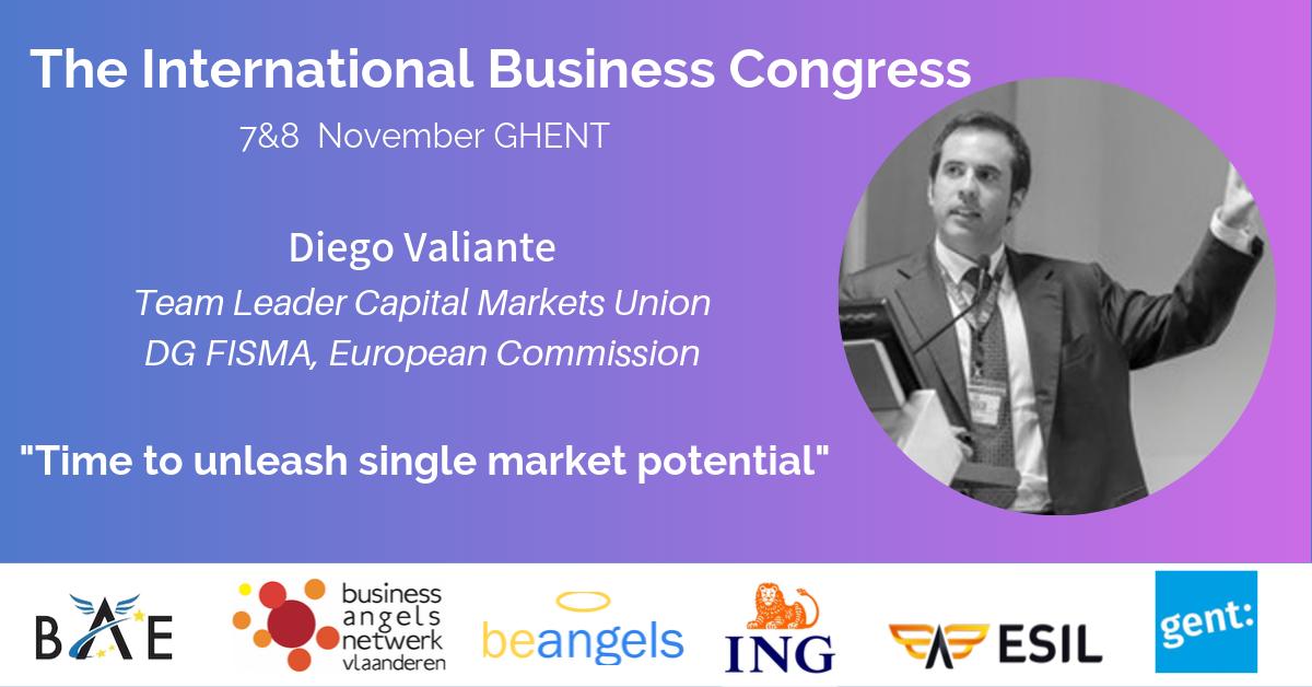 BAEurope's tweet photo. On November 7th at the International Business Angels Congress, @diegovaliante, Team Leader at the European Commission is speaking about the future of the Capital Markets Union and what role Business Angels play in it. Click here for more info https://t.co/yQ7u1afKuZ https://t.co/nLlhN88qwK