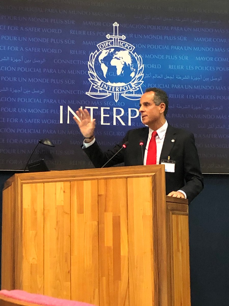 DNAPROKIDS's tweet photo. INTERPOL - LYON -...”Dr. Jose Antonio Lorente at the 19th Forensic Science Managers Symposium talking about DNA-PROKIDS and how can DNA can fight and prevent children trafficking” https://t.co/4nfVikzx4G