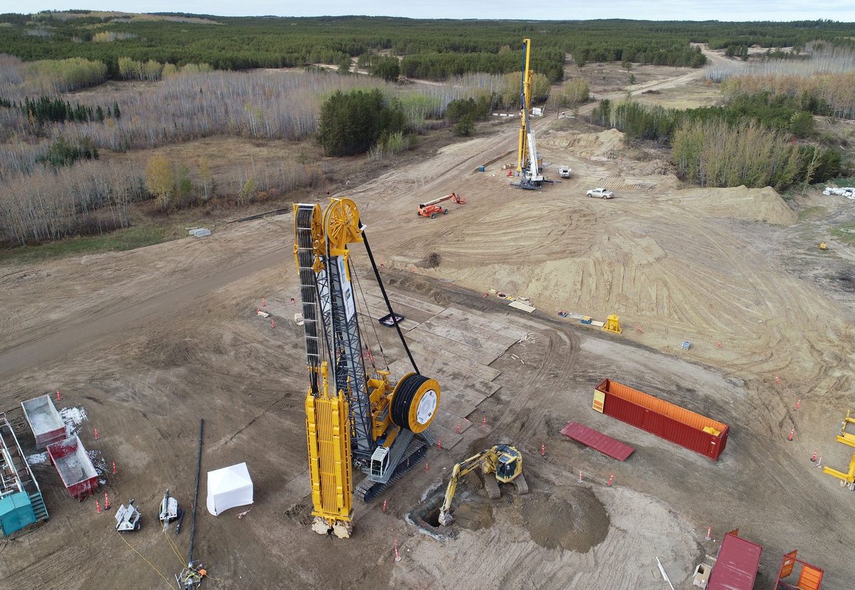 im_mining's tweet photo. .@RioTinto #Exploration #Canada completes drilling of 10 #bulksamples using a #Bauer #trenchcutter to conclude its program on @StarDiamondCorp's #OrionSouth #diamond project #kimberlite, which is recovered using a Kimberlite Separation Unit #futureofmining https://t.co/9VMbap3MC3 https://t.co/U83XOLRuOZ