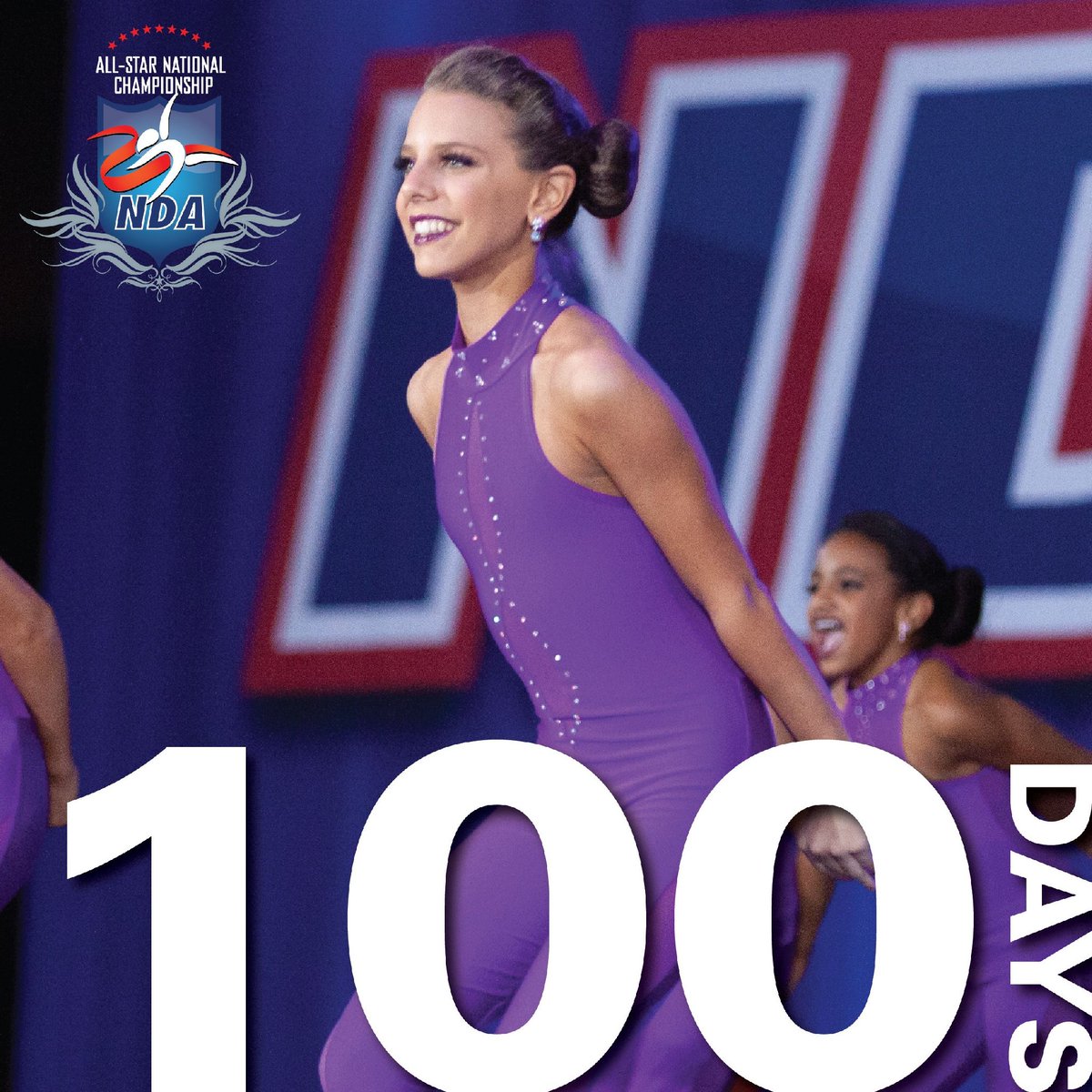 We are 1️⃣0️⃣0️⃣ percent excited for 2020 #NDAnationals, let the countdown begin! Retweet if you'll be there. 💜