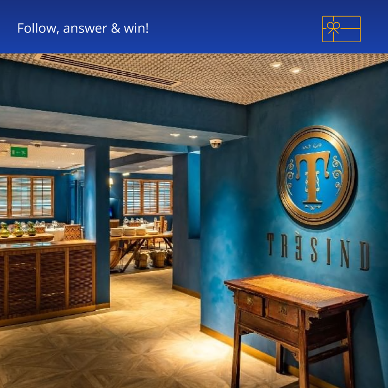 EmiratesNBD_AE's tweet photo. #Foodies! We are giving you a chance to #win a voucher from the fine dining #restaurant, Tresind. Tell us what type of #cuisine does Tresind #Dubai offer. #WinWithENBD https://t.co/xUnFCw6qRd