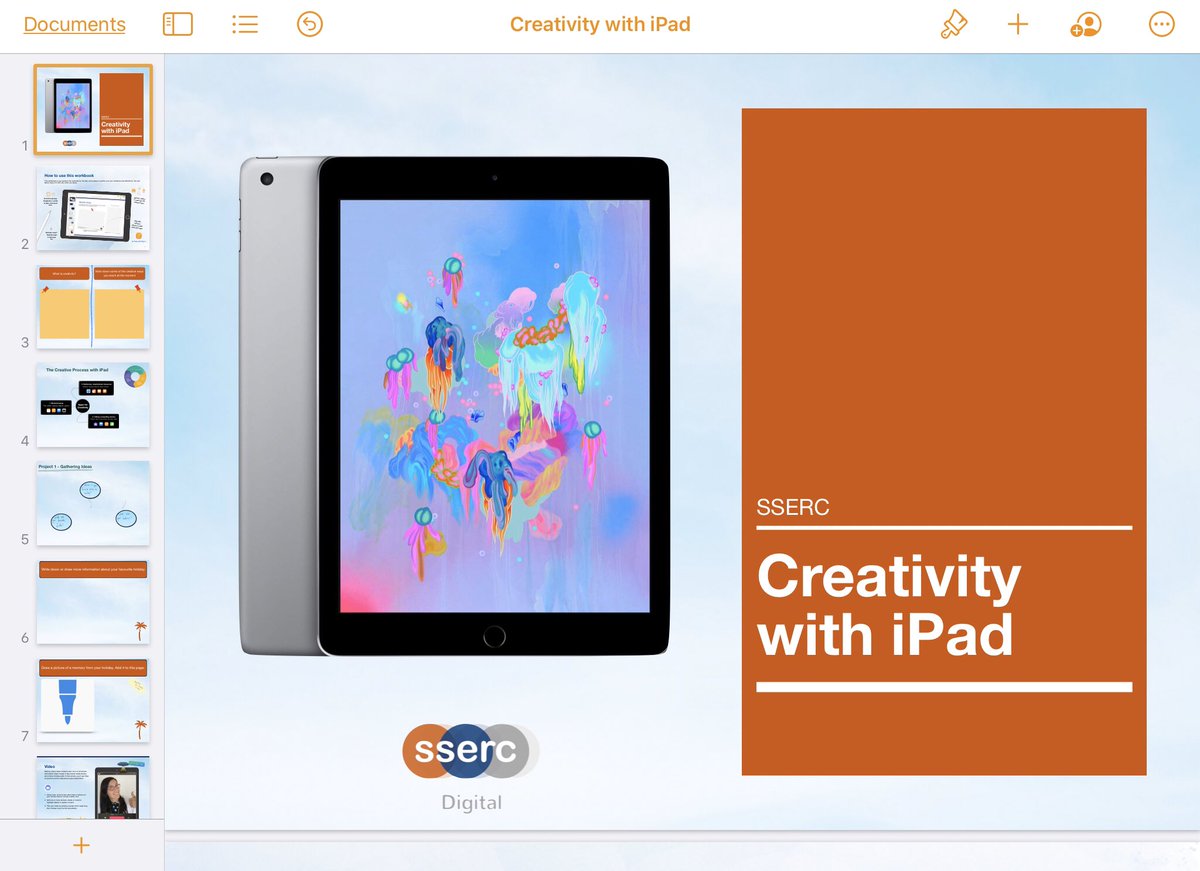 I’ve been working on a digital workbook for the Creativity with iPad course at SSERC on the 7th of November. We have a few spaces left if you are interested to explore how pupils can be digital creators rather than digital consumers! Sign up here: bit.ly/2q0VKqV