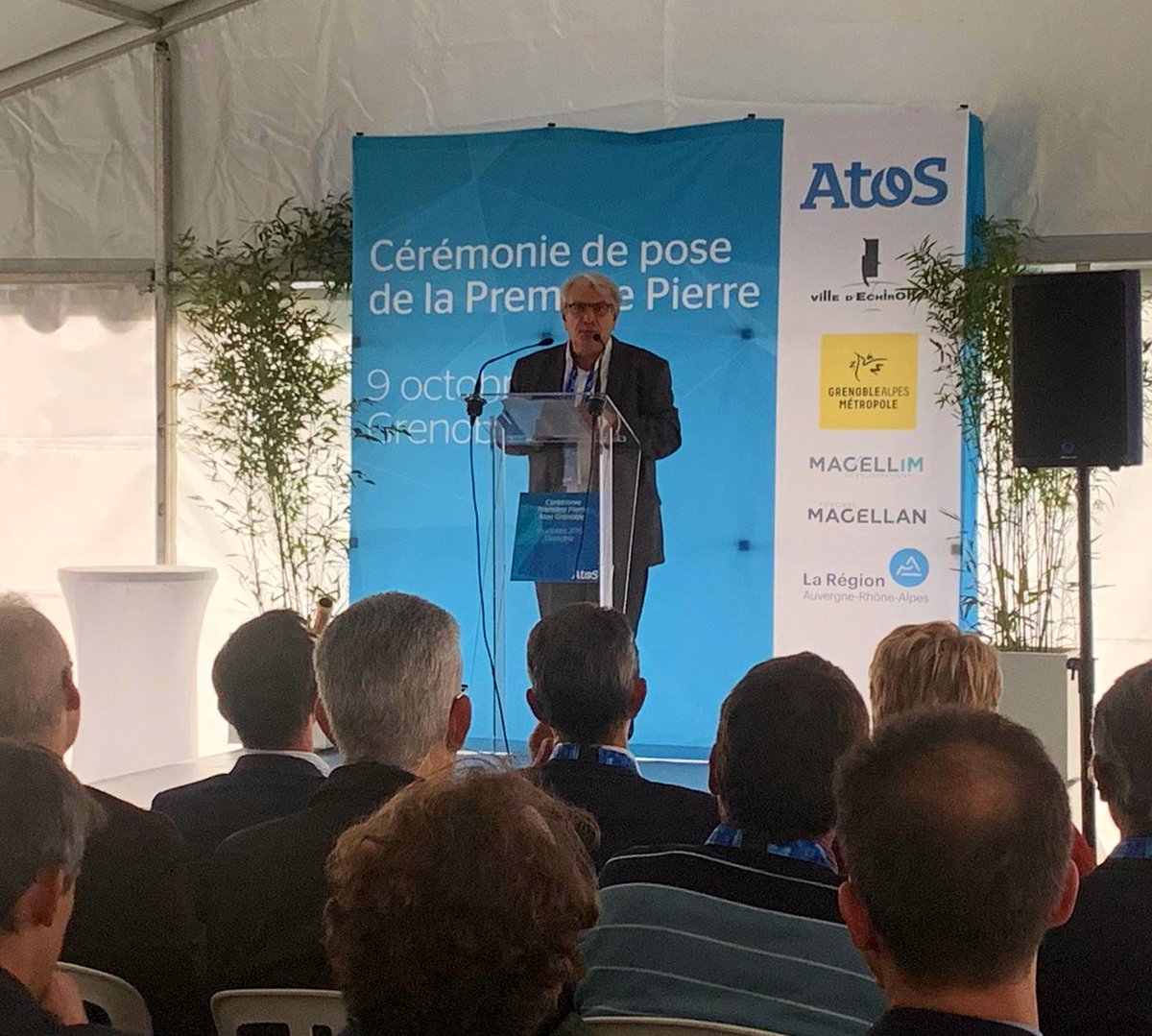 🔴 <a href="/RenzoSulli/">Renzo Sulli</a>, maire de la ville d’#Échirolles 🗣 « La ville est le 2eme bassin économique de l’#Isère, nous sommes heureux qu’#Atos décide de continuer d’investir dans notre ville et notre métropole »