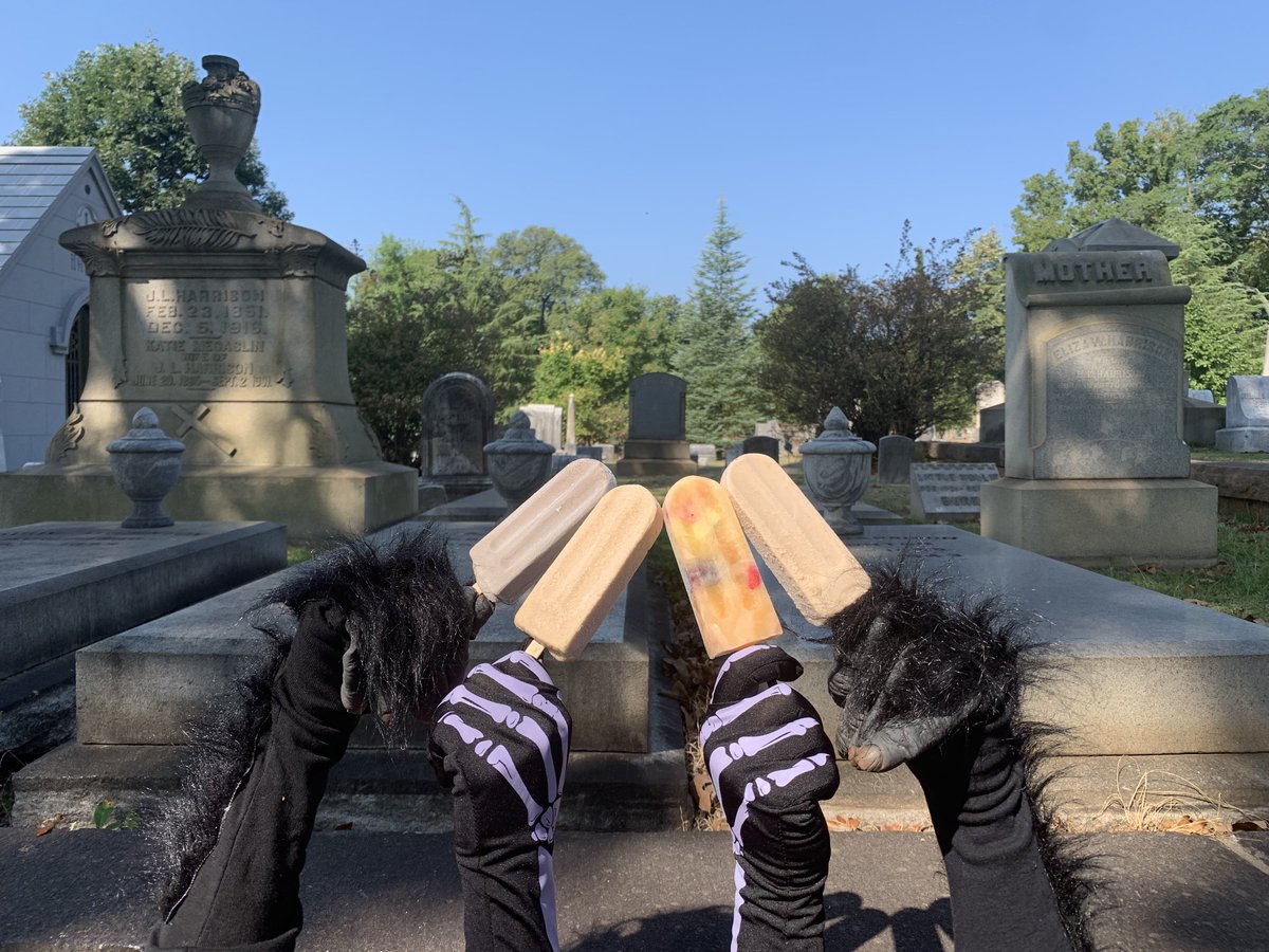 Can you guess our spooky flavors , coming to a cart near YOU ! #kingofpopchs #popOween