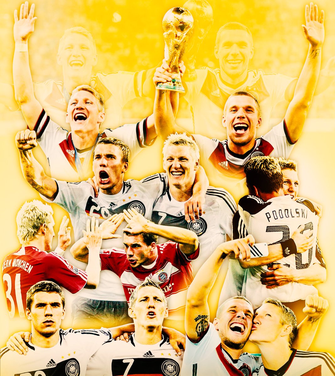 Lukas Podolski Com More Than A Teammate More Than A Legend We Had The Best Moments Together On And Off The Pitch All Around The World You Will Always Be Remembered Winning