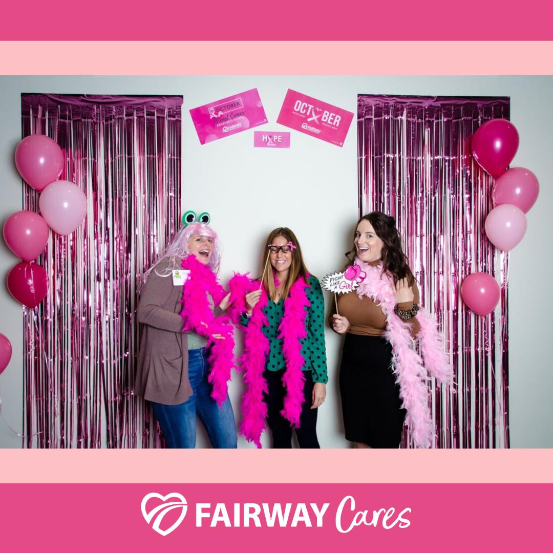 We are Painting the Street PINK with a photo booth at the Madison offices! 

#FairwayPINK