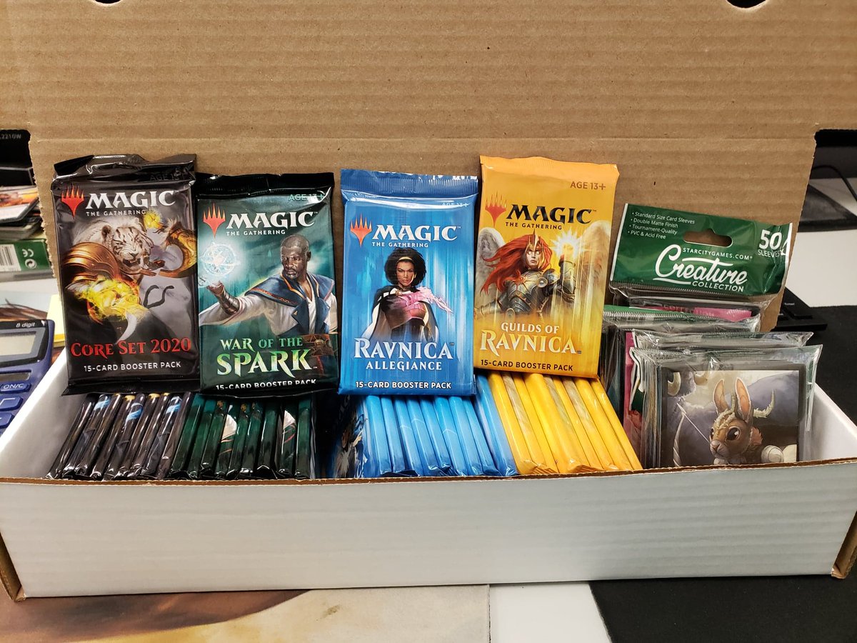 BenBleiweiss's tweet photo. Today's #GetThisOffMyDesk - EVERYTHING that is still on my desk from the past 2 months - even more heavily discounted to GET OFF MY DESK! Tons of great deals - including lots of 1,000 of the same #MTGUST rare now as low at $19.99 each! https://t.co/KzICEWi6ti #MTG @starcitygames https://t.co/CC8GT5nT2S