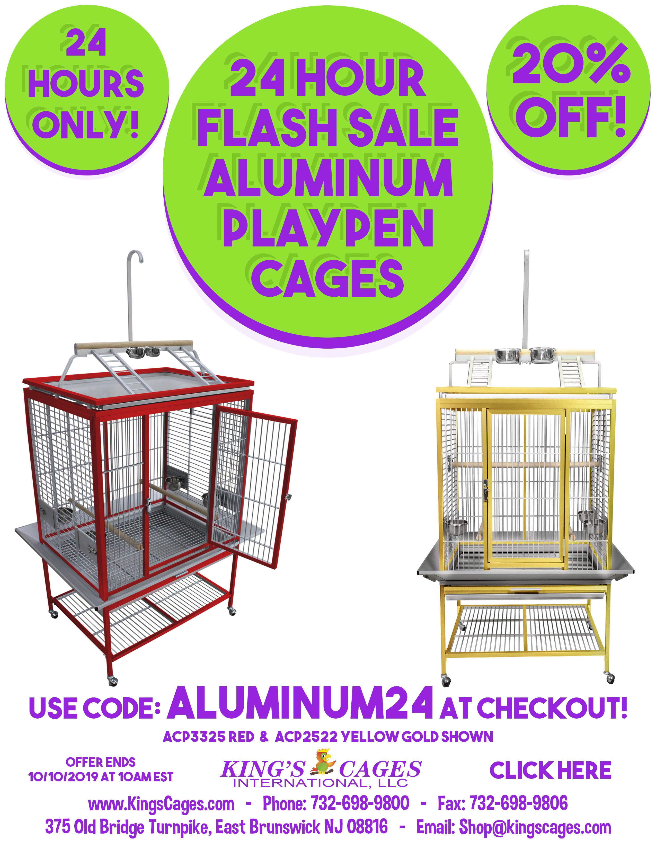 Kingscages discount