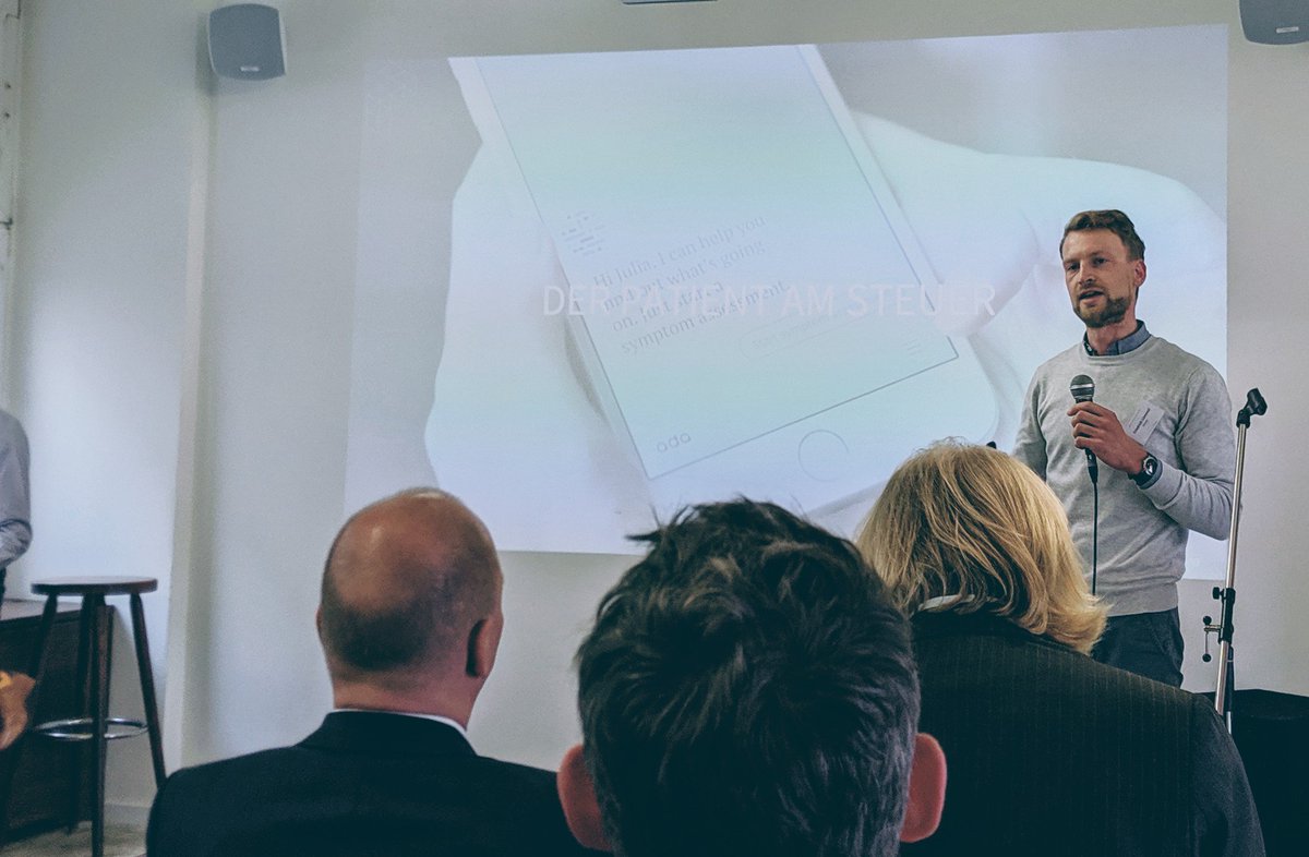 Our CEO Friedrich Lämmel just opened our #measuringhealth conference: "The world of healthcare is changing. Modern technology is empowering the patients and democratizing medicine"
