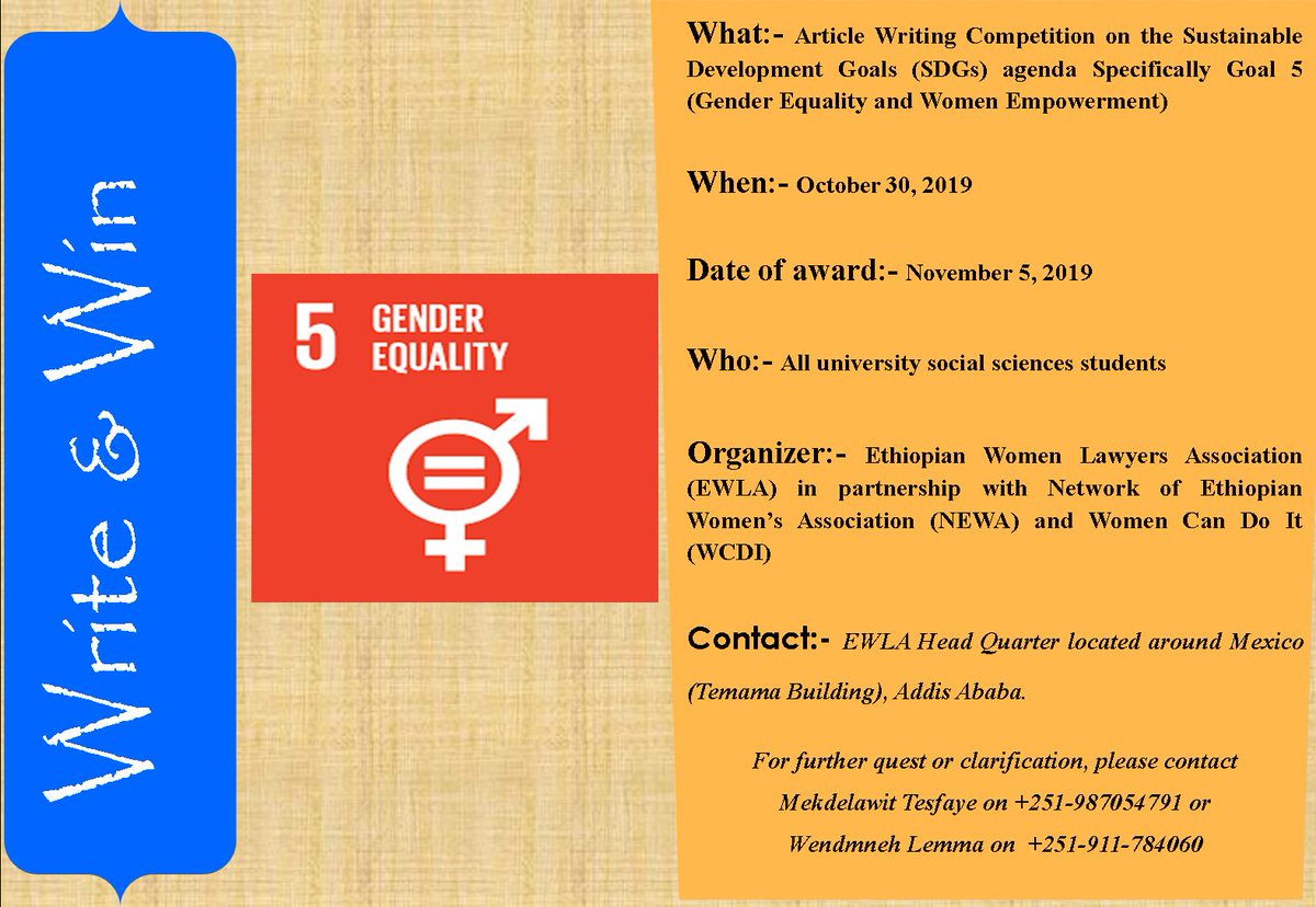 Network of Ethiopian Women's Associaton(NEWA) tweet media