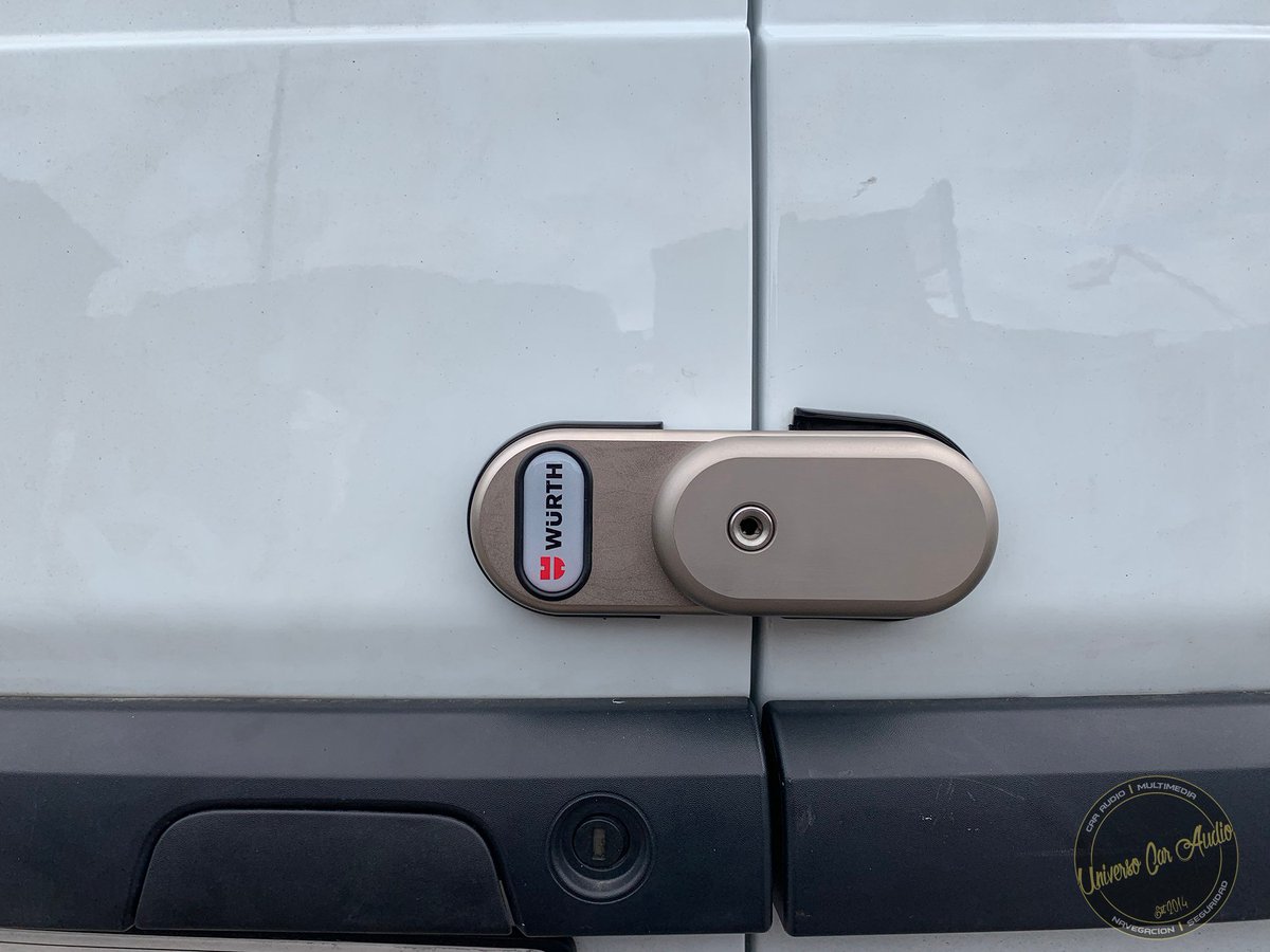 UniversoCA's tweet photo. Buscas la mejor solución en cerraduras de seguridad para tu vehículo?
De la mano de wurth tenemos disponible esta impresionante cerradura. .
#dacia #dokker #daciadokker #daciadokkervan #locks4van #vanlock #vanlife #vansecurity #gatelock #gatelockvan #madrid #Spain https://t.co/1nxAavHTVr