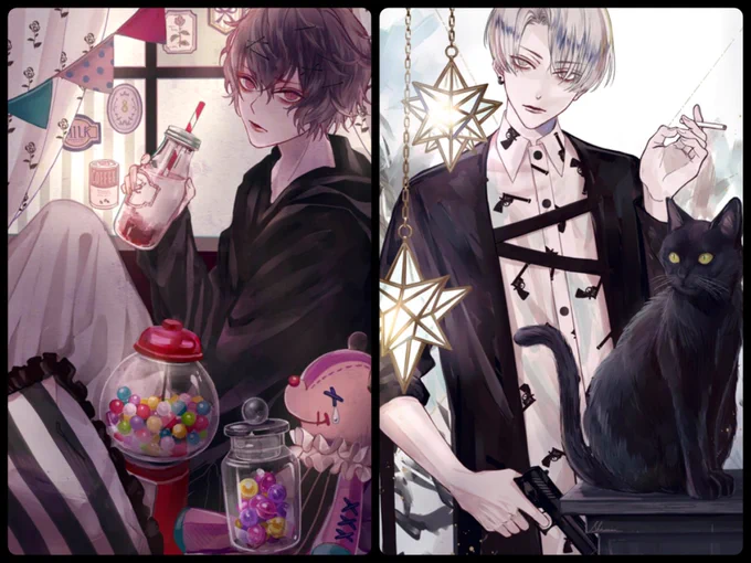 #貴方の世界観を詰め込んだ作品を見せてください
お洒落な厨二病や病みかわいいものが好きです💉🐰 