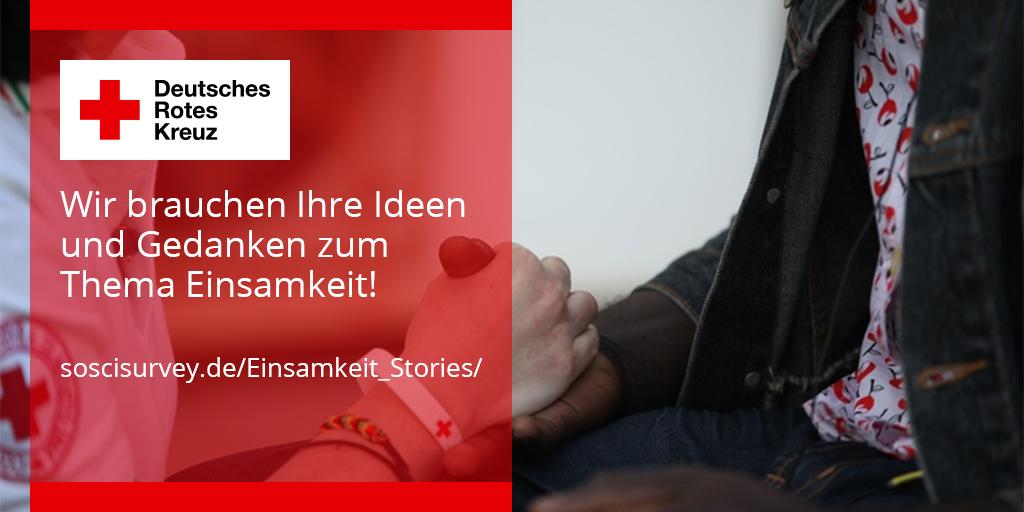 roteskreuz_de's tweet photo. Einsamkeit betrifft zeitweise jeden im Leben. Das #DRK will mit Hilfe eines neuen Modellprojekts die #Einsamkeit in Deutschland bekämpfen und den Zusammenhalt stärken. Schritt 1: Wir brauchen Ihre Geschichten und gute Ideen!
👉 https://t.co/b3y8HZaYCq https://t.co/2cWcnU02l3