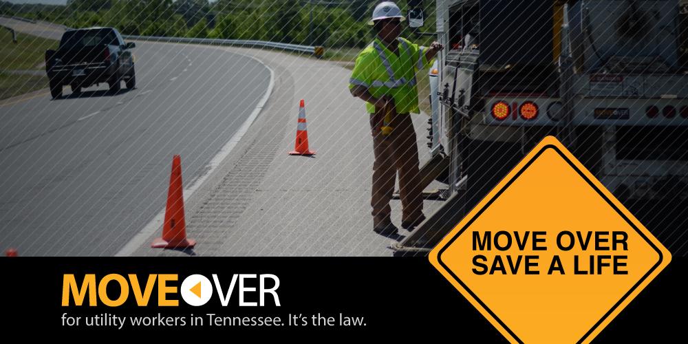 TNELECTRIC's tweet photo. Lineworkers have the 9th most dangerous job in America. Do your part to make it a little safer and #moveoverTN https://t.co/lWF7hDP4WV