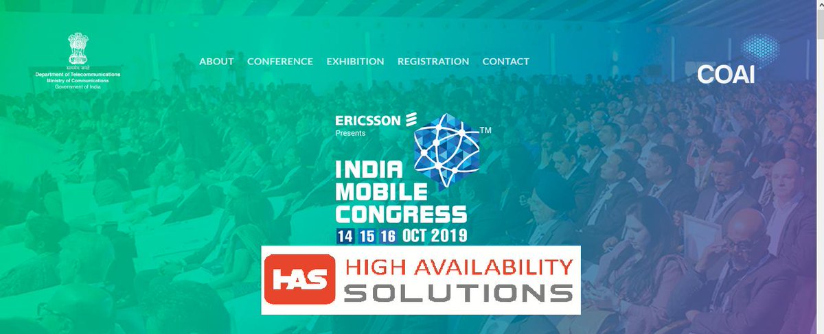 GAvailability's tweet photo. @exploreIMC Meet us at 'Startup pavilion 6.6' at India Mobile Conference, the biggest digital technology event in South Asia, Oct 14-16, 2019.
https://t.co/34W7gVPFrB https://t.co/URxP2nx2zi