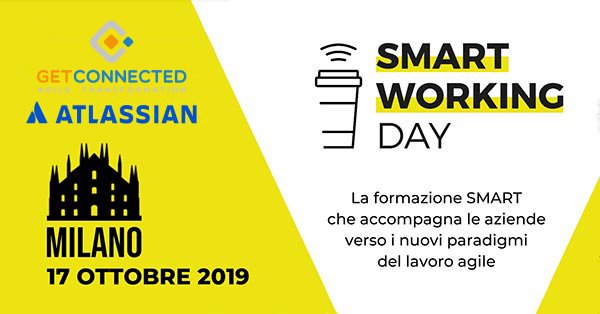 Insieme a <a href="/Atlassian/">Atlassian</a> saremo ancora sponsor di <a href="/smartworkingday/">Smart Working Day</a> 2019!
Il 17 Ott vi aspettiamo a #Milano per scoprire le soluzioni per portare la Trasformazione #Agile e rendere #smart il lavoro.
Ultimi ticket >>smartworkingday.it/lp-swd-2019/

#atlassian #agiletransformation #smartworking