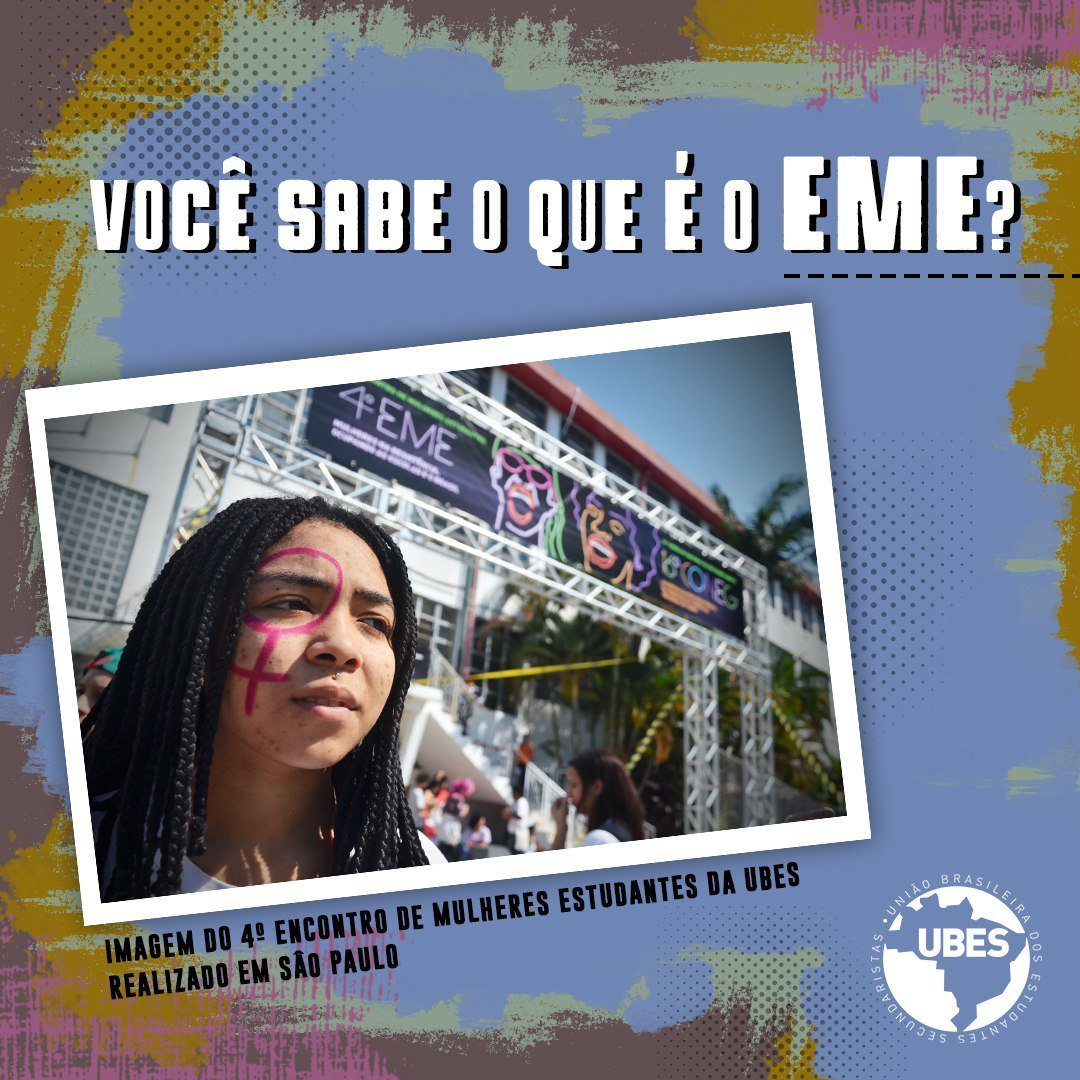 ubesoficial's tweet image. O Encontro de Mulheres Estudantes da UBES reúne secundas de todo o Brasil para debater sobre a realidade das meninas nas escolas e na sociedade hoje. 

 Lugar de mulher é na luta, na ciência e onde mais ela quiser. ♀️💪

#LuteComoUmaGarota
